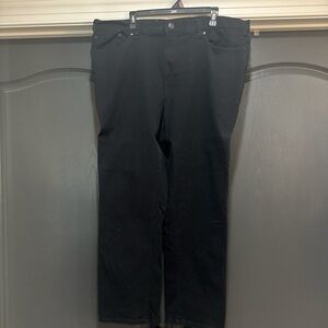 Men's Relaxed Fit Black Jeans
